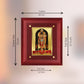 Diviniti 24K Gold Plated Ram Lalla Photo Frame For Home Decor, Wall Decor, Table Top, Puja Room & Gift (20 CM X 25 CM)