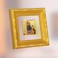 Diviniti 24K Gold Plated Ram Lalla Photo Frame For Home Decor, Table Top, Puja Room & Gift (10 CM X 10 CM)