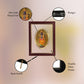Diviniti 24K Gold Plated Ram Lalla Photo Frame For Home Decor, Wall Hanging, Table, Puja Room & Gift (32.5 CM X 25.5 CM)