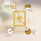 Diviniti 24K Gold Plated Tree of Life Photo Frame For Home Decor & Wall Hanging (32.5 CM X 25.5 CM)
