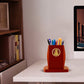 Diviniti Customized Pen Holder With 24K Gold Plated Divine Frame For University (12 x 14.5 CM)
