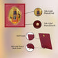 Diviniti 24K Gold Plated Ram Lalla Photo Frame For Home Decor, Wall Hanging Decor, Puja Room & Gift (36.5 CM X 30.5 CM)