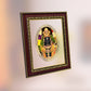 Diviniti 24K Gold Plated Ram Lalla Photo Frame For Home Decor, Table Top, Wall Hanging, Puja Room & Gift (20.8 CM X 16.7 CM)