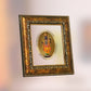 Diviniti 24K Gold Plated Ram Lalla Photo Frame For Home Decor, Table Top, Wall Hanging, Puja Room & Gift (20.8 CM X 16.7 CM)
