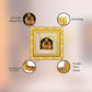 Diviniti 24K Gold Plated Ram Lalla Photo Frame For Home Decor, Table Top, Worship & Gift (10 CM X 10 CM)