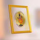 Diviniti 24K Gold Plated Ram Lalla Photo Frame For Home Decor, Table Top, Wall Hanging, Puja Room & Gift (20.8 CM X 16.7 CM)