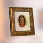 Diviniti 24K Gold Plated Ram Lalla Photo Frame For Home Decor, Table Top, Wall Hanging, Puja Room & Gift (20.8 CM X 16.7 CM)