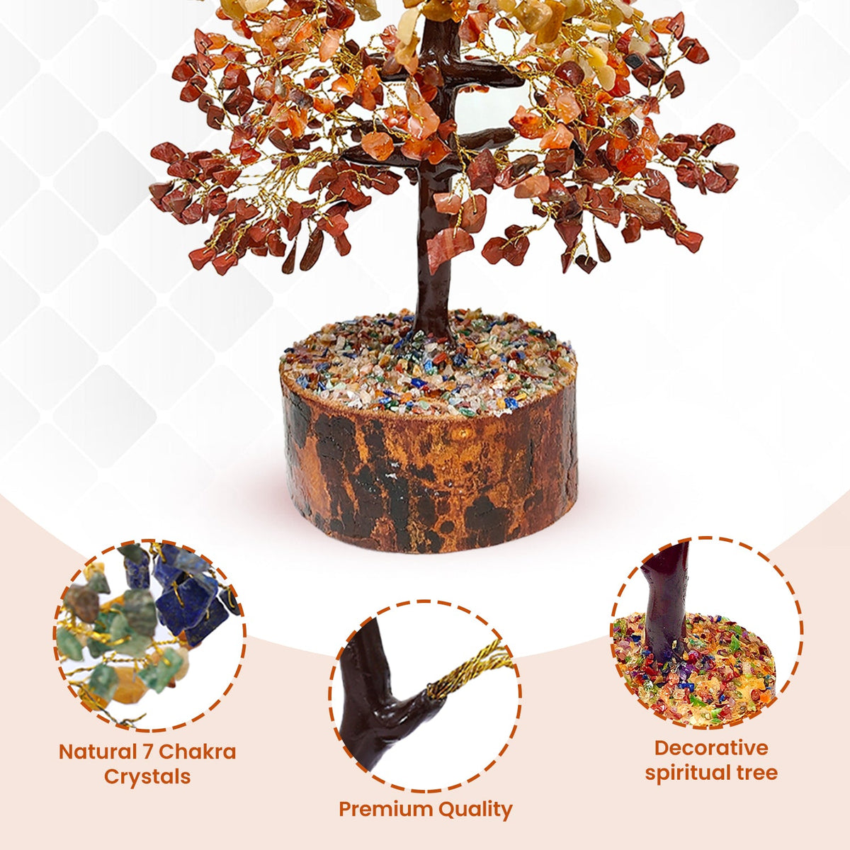 7 Chakra Tree (1000 Beads) – Powerful Vastu Remedy for Wealth, Success & Removing Negative Energy