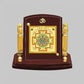 Diviniti 24K Gold Plated Shree Yantra For Car Dashboard, Home Decor & Prayer (7 x 9 CM)