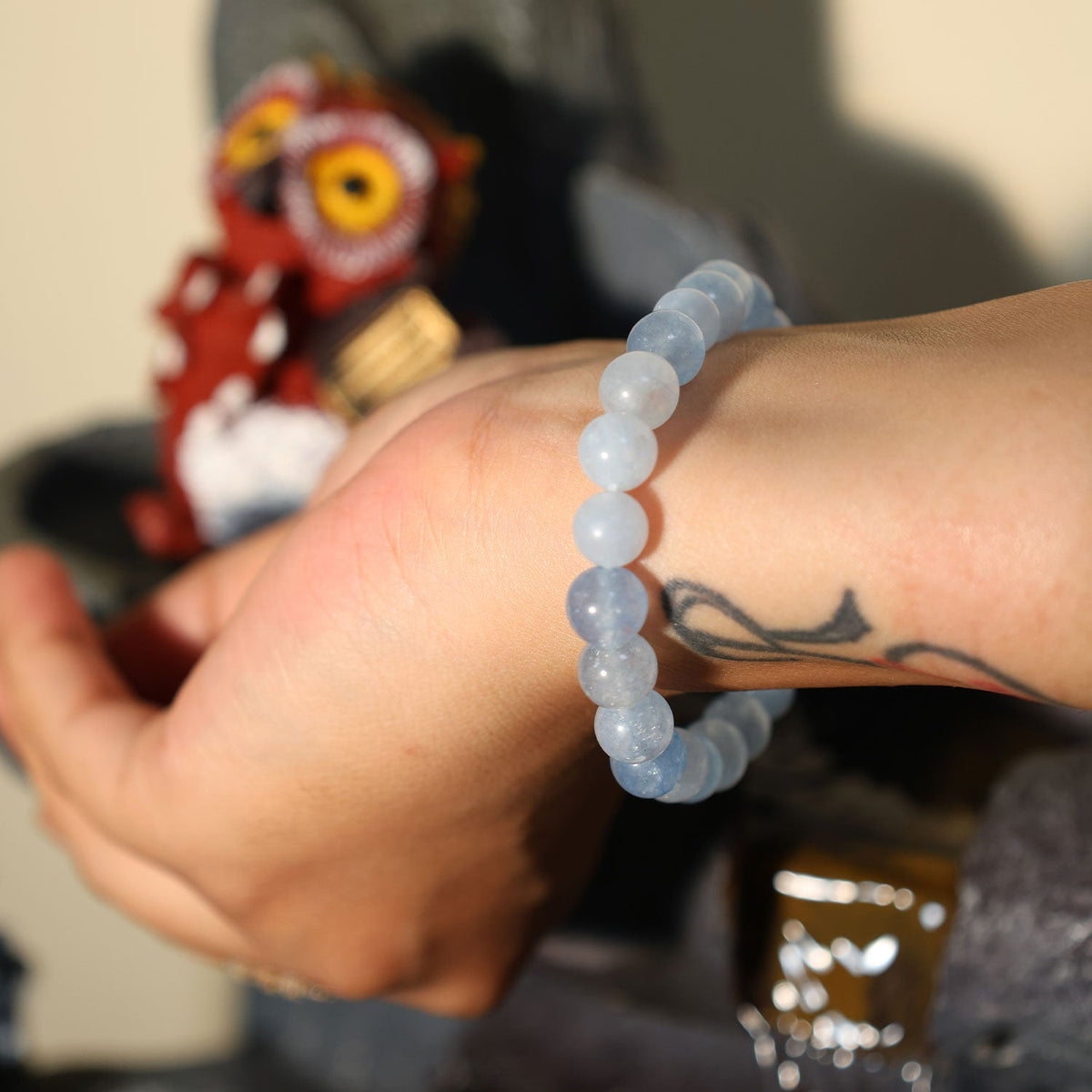 Aquamarine Bracelet For Communication Harmony
