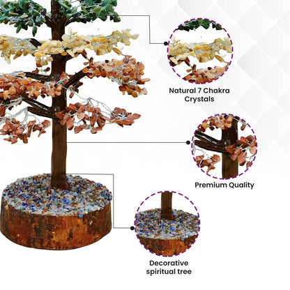 7 Chakra Tree (1500 Beads) – Best for Wealth Attraction, Financial Growth & Positive Energy Flow