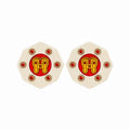 Auspicious Charan Decorative Pair | Traditional Puja Room & Home Entrance Décor