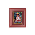 DIVINITI Adinath Gold Plated Wall Photo Frame, Table Decor | MDF 2 Wooden Wall Photo Frame and 24K Gold Plated Foil| Religious Photo Frame Idol For Pooja, Gifts Items (20.0CMX16.0CM)