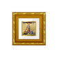 DIVINITI 24K Gold Plated Radha Krishna Photo Frame For Home Decor Showpiece, Puja, Gift (10.8 X 10.8 CM)