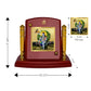 Diviniti 24K Gold Plated Baba Balak Nath For Car Dashboard, Home Decor, Gift (7 x 9 CM)