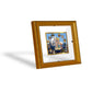 DIVINITI Shiva Parivar-2 Gold Plated Wall Photo Frame| DG Frame 101 Size 1 Wall Photo Frame and 24K Gold Plated Foil| Religious Photo Frame Idol For Prayer, Gifts Items (15CMX13CM)