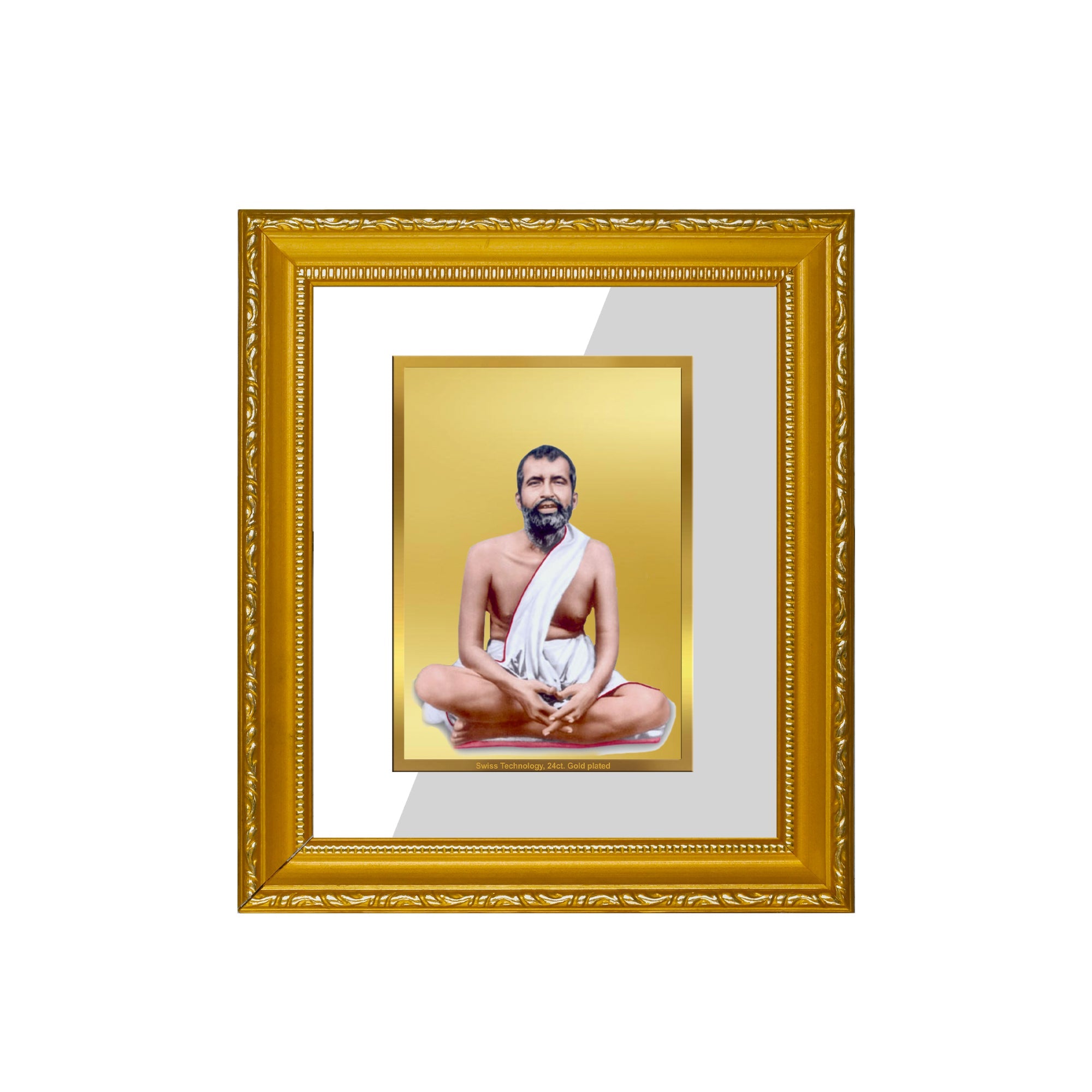 DIVINITI Ram Krishna Gold Plated Wall Photo Frame| DG Frame 101 Size 1 ...