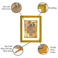 Diviniti 24K Gold Plated Shrinathji Photo Frame For Home Decor, Wall Hanging, Table, Gift (20.8 x 16.7 CM)