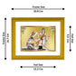 Diviniti 24K Gold Plated Shiva Parvati Photo Frame For Home Decor, Wall Decor, Table, Puja, Gift (20.8 x 16.7 CM)