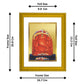 DIVINITI Ganesha 24K Gold Plated Wall Photo Frame| DG Frame 101 Size 2 Wall Photo Frame and 24K Gold Plated Foil| Religious Frame Idol For Gifts Items (20.8CMX16.7CM)