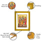 Diviniti 24K Gold Plated Ram Darbar Photo Frame For Home Decor, Table, Wall Decor, Puja, Gift (20.8 x 16.7 CM)