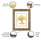 Diviniti 24K Gold Plated Tree of Life Wall Hanging for Home| Photo Frame For Wall Decoration| DG Size 2 Wall Photo Frame For Home Decor, Living Room, Hall, Guest Room