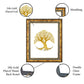 Diviniti 24K Gold Plated Tree of Life Wall Hanging for Home| DG Photo Frame For Wall Decoration| Wall Hanging Photo Frame For Home Decor, Living Room, Hall, Guest Room