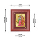 Diviniti 24K Gold Plated MDF Photo Frame For Home Decor, Table Tops, Puja Room, Gift