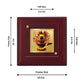 Diviniti 24K Gold Plated Shiva Parvati Photo Frame For Home Decor, Table Tops, Puja, Gift (10 x 10 CM)