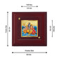 Diviniti 24K Gold Plated Shiv Parivar Photo Frame For Home Decor, Table Top, Puja Room, Gift (10 x 10 CM)