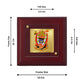 Diviniti 24K Gold Plated Tarini Devi Photo Frame For Home Decor, Table Top, Worship, Gift (10 x 10 CM)