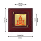 Diviniti 24K Gold Plated Rani Sati Photo Frame For Home Decor, Table Tops, Gift (10 x 10 CM)