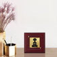Diviniti 24K Gold Plated Parshvanath Photo Frame For Home Decor, Table Tops, Puja, Festival Gift (10 x 10 CM)