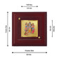 Diviniti 24K Gold Plated MDF Photo Frame For Home Decor, Table Tops, Puja Room, Gift
