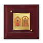 Diviniti 24K Gold Plated Padmavathi Balaji Photo Frame For Home Decor, Worship, Table Tops & Gift (10 x 10 CM)
