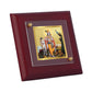 Diviniti 24K Gold Plated Krishna Photo Frame For Home Decor, Table Top & Housewarming Gift (10 x 10 CM)