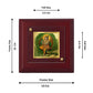Diviniti 24K Gold Plated Lord Krishna Frame For Home Decor Showpiece, Table Top, Festival Gift (10 x 10 CM)