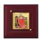 Diviniti 24K Gold Plated Baba Lokenath Photo Frame For Home Decor Showpiece, Office, Table, Gift (10 x 10 CM)