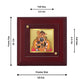 Diviniti 24K Gold Plated Bankey Bihari Photo Frame For Home Decor Showpiece, Table, Puja, Gift (10 x 10 CM)