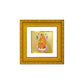 DIVINITI 24K Gold Plated Lady of Health Photo Frame For Home Decoration, Table, Luxury Gift (10 X 10 CM)