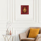 Diviniti 24K Gold Plated SHANKH Wall Hanging for Home| MDF Size 2.5 Photo Frame For Wall Decoration| Wall Hanging Photo Frame For Home Decor, Living Room, Hall, Guest Room