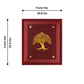 Diviniti 24K Gold Plated TREE OF LIFE Wall Hanging for Home| MDF Size 2.5 Photo Frame For Wall Decoration| Wall Hanging Photo Frame For Home Decor, Living Room, Hall, Guest Room