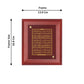 Diviniti 24K Gold Plated GAYATRI MANTRA  Wall Hanging for Home| MDF Size 1 Photo Frame For Wall Decoration| Wall Hanging Photo Frame For Home Decor, Living Room, Hall, Guest Room (16 × 13 cm)
