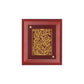 Diviniti 24K Gold Plated FLORAL-1 Wall Hanging for Home| MDF Size 1 Photo Frame For Wall Decoration| Wall Hanging Photo Frame For Home Decor, Living Room, Hall, Guest Room (16 × 13 cm)