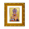 DIVINITI 24K Gold Plated Khatu Shyam Photo Frame For Home Wall Decor, TableTop, Puja (15.0 X 13.0 CM)