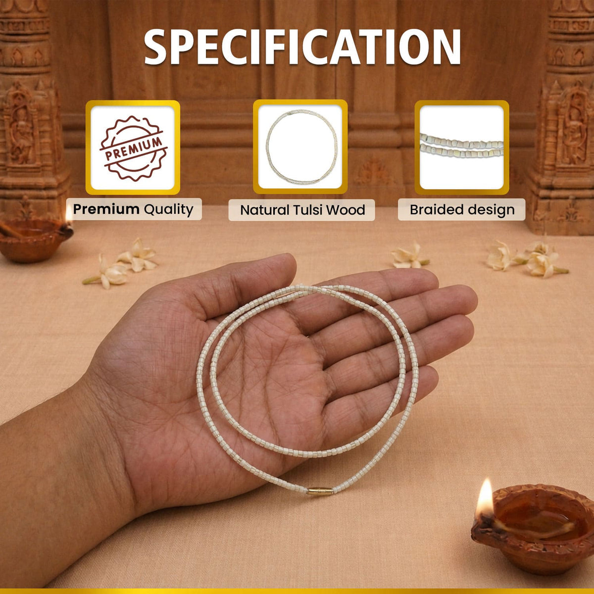 2 Round Kanthi Mala
