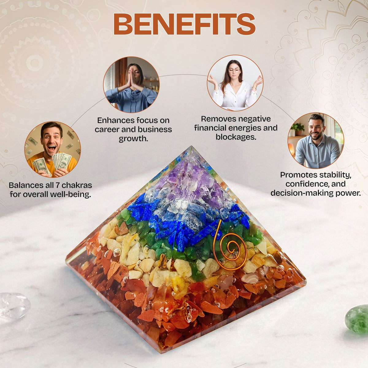 7 Chakra Pyramid