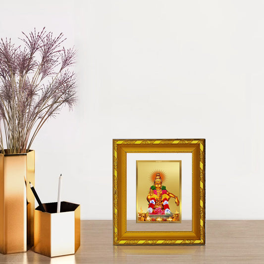 24K Gold Ayyappan Frame for Festive Gifts