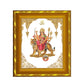 24K Gold Durga Mata Photo Frame for Home Decor