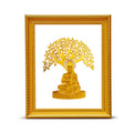 24K Gold Plated Bodhi Tree Photo Frame for Wedding & Corporate Gifts